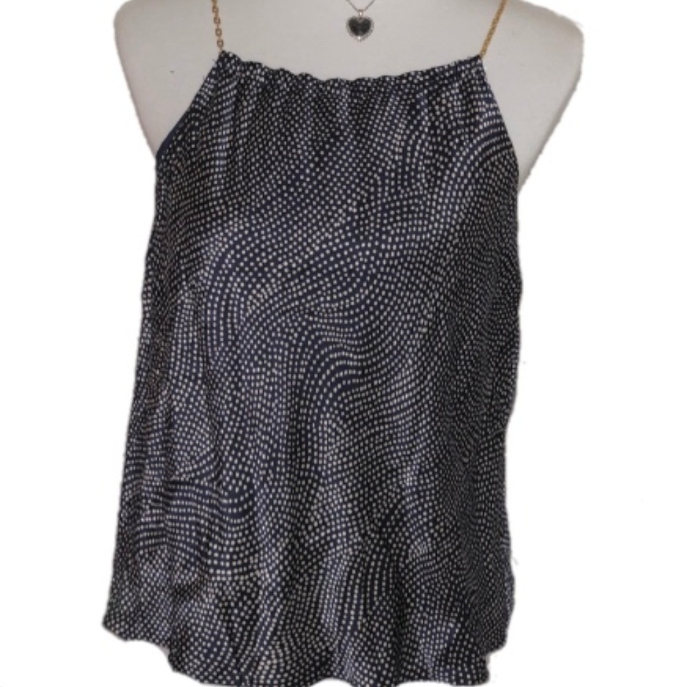 H&M Gold Chain Strap Classy Top